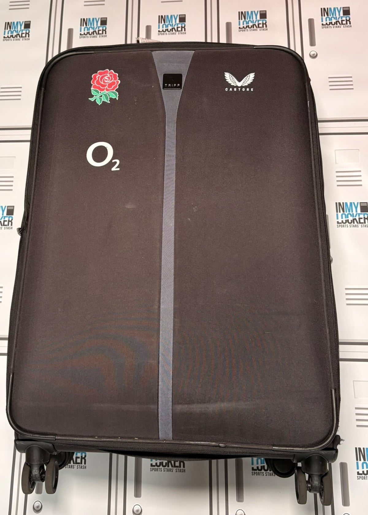 Theo Dan - England Rugby Castore Large Suitcase Named Dan [Black]