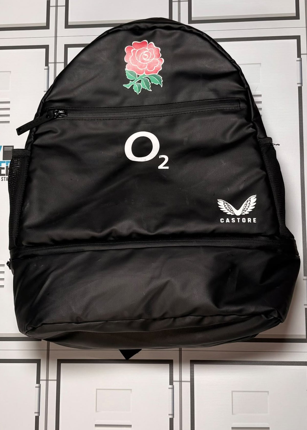 Theo Dan - England Rugby Castore Rucksack [Black]