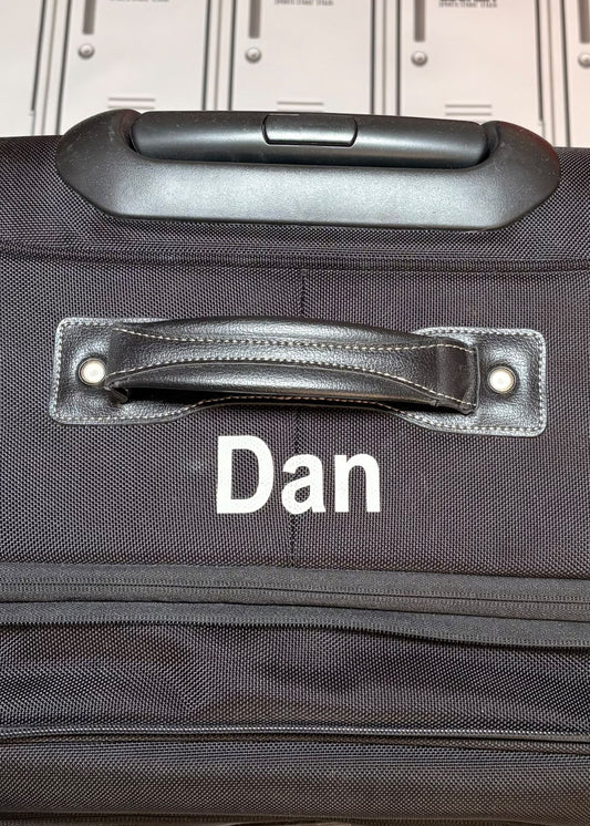 Theo Dan - England Rugby Umbro Suitcase Named Dan [Black]