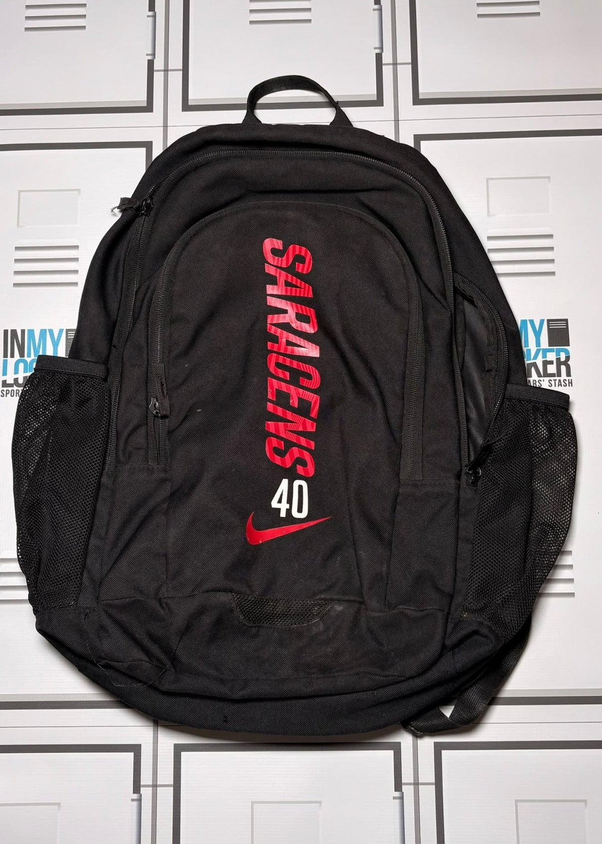 Theo Dan - Saracens Nike Rucksack Numbered 40 [Black]