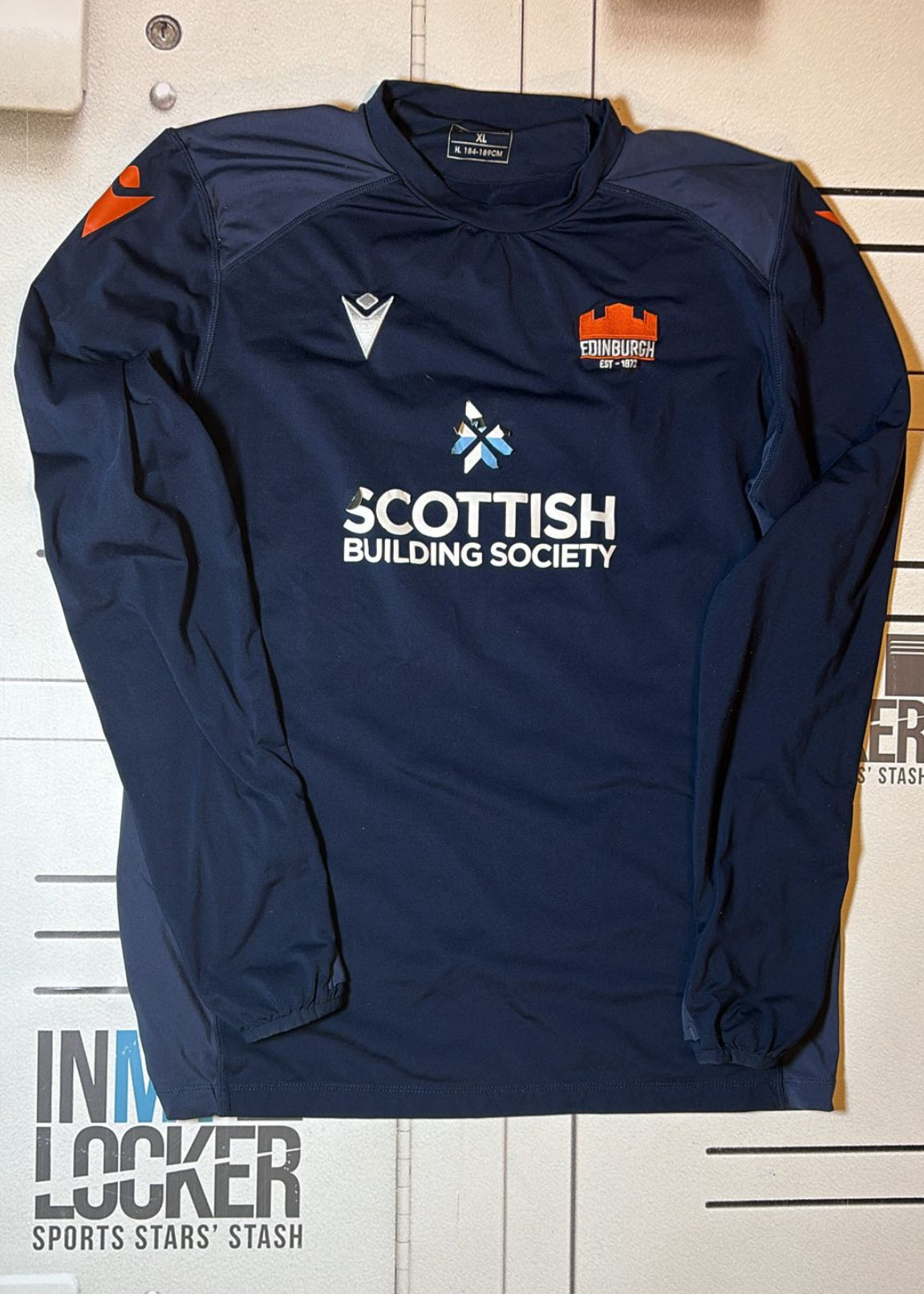 Tom Cruse Edinburgh Rugby Training Top [Navy]