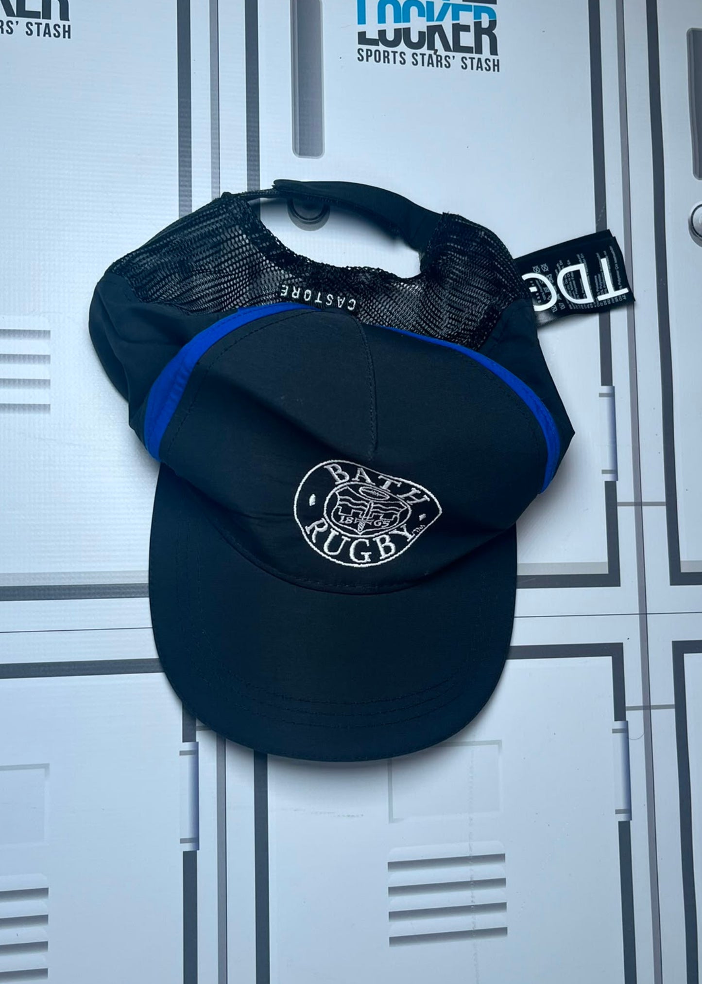 Tom de Glanville - Bath Rugby Castore Baseball Cap Initialled TDG [Black]