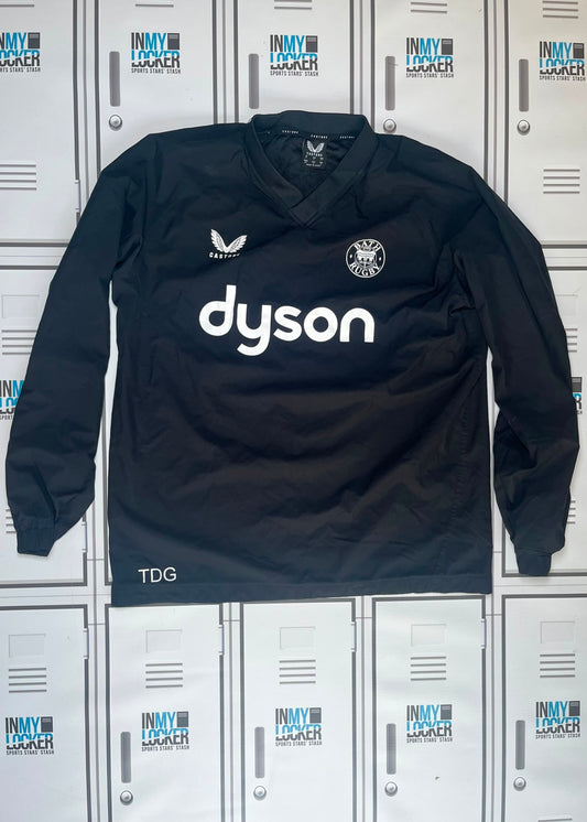 Tom de Glanville - Bath Rugby Castore Contact Drill Top Initialled TDG [Black]