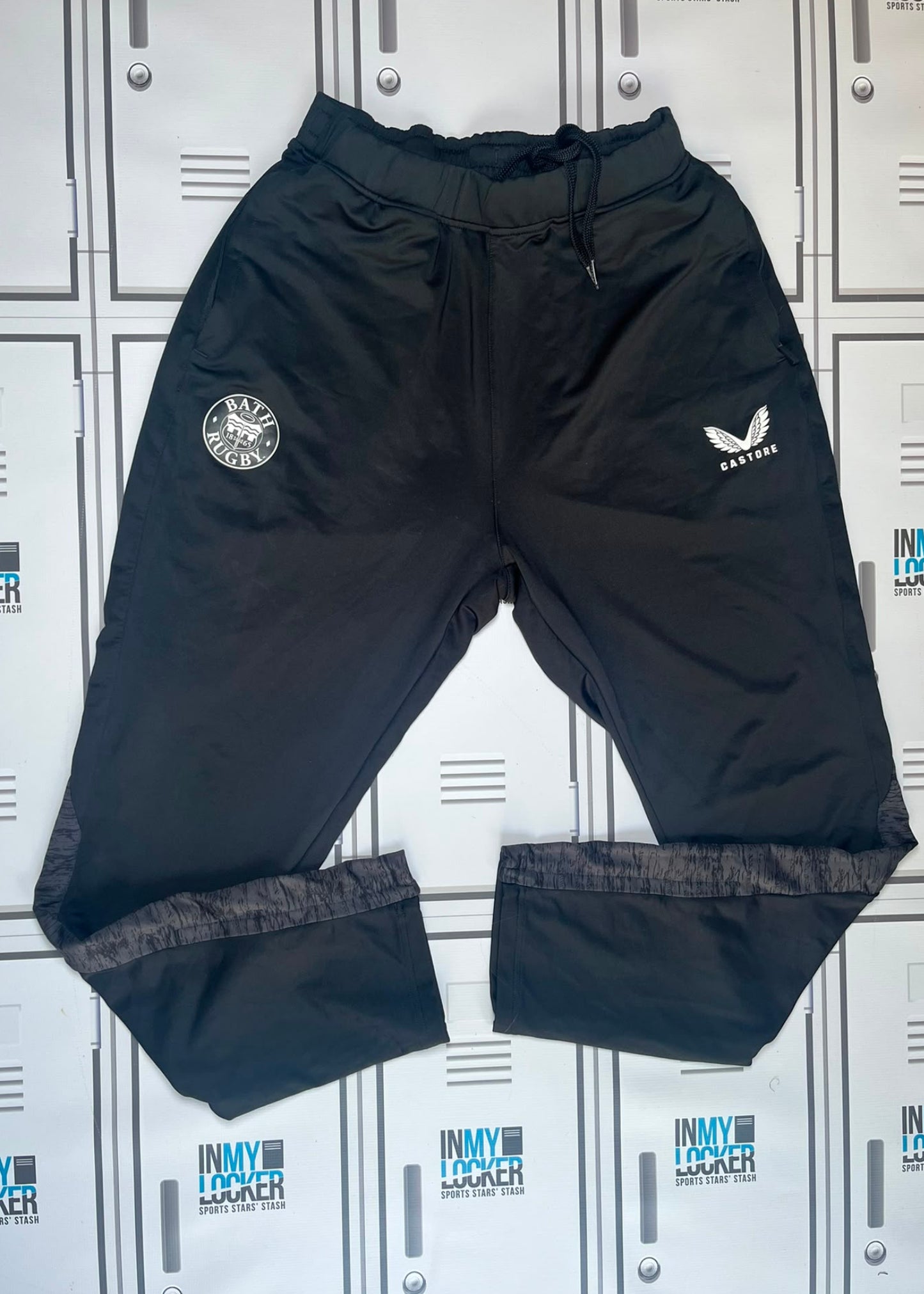 Tom de Glanville - Bath Rugby Castore Training Trousers [Black]