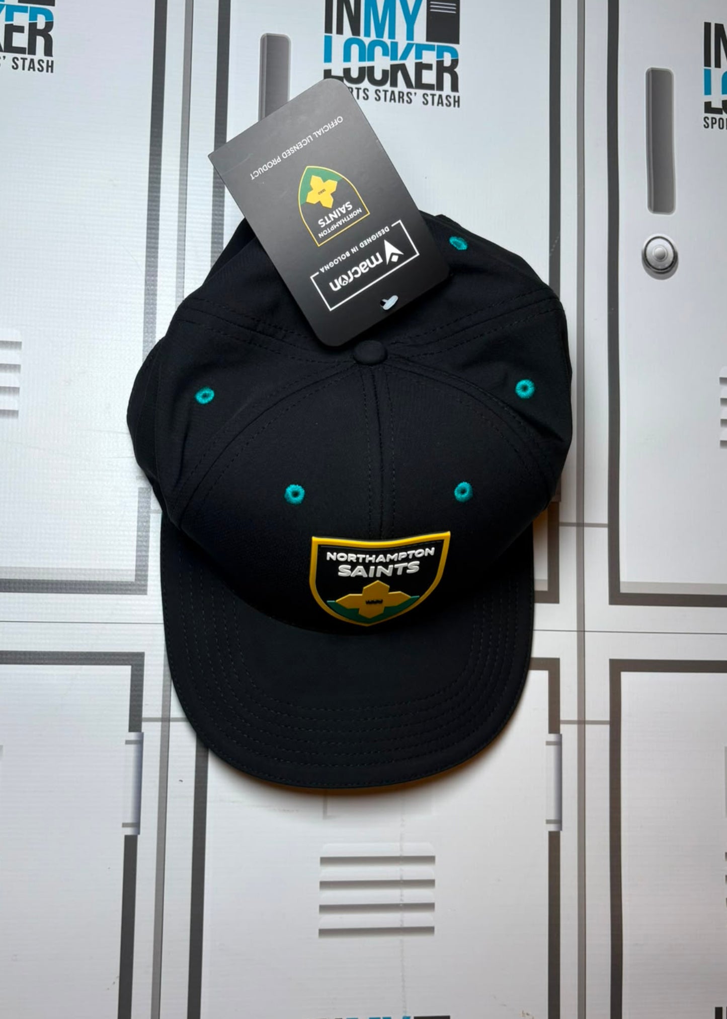 Tom James - Northampton Saints Macron Baseball Cap [Black]