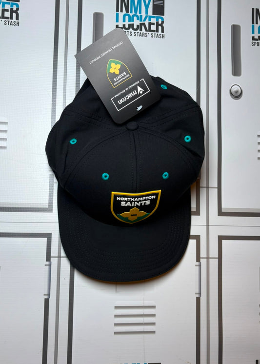 Tom James - Northampton Saints Macron Baseball Cap [Black]