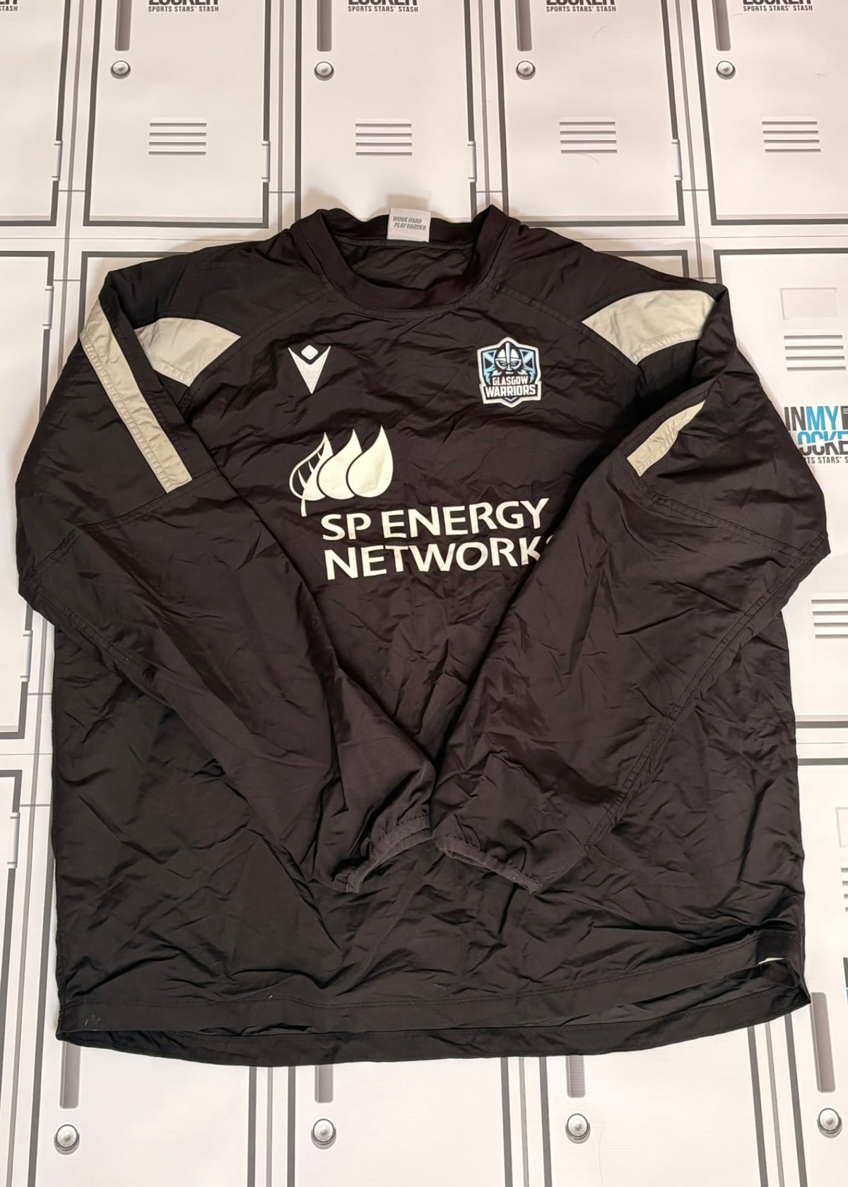 Tom Jordan - Macron Glasgow Warriors Contact Drill Top [Black]