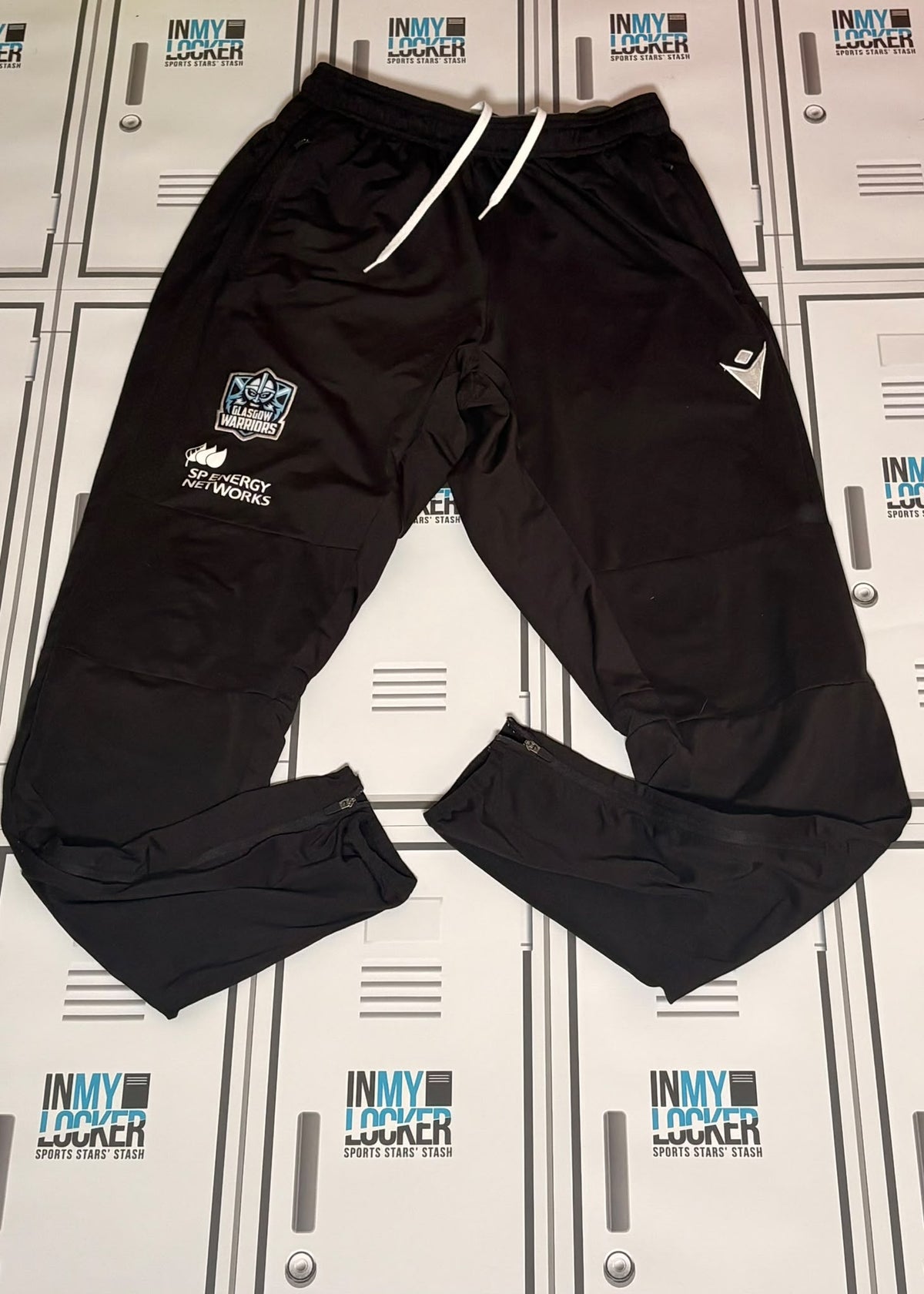 Tom Jordan - Macron Glasgow Warriors Gym Trousers [Black]
