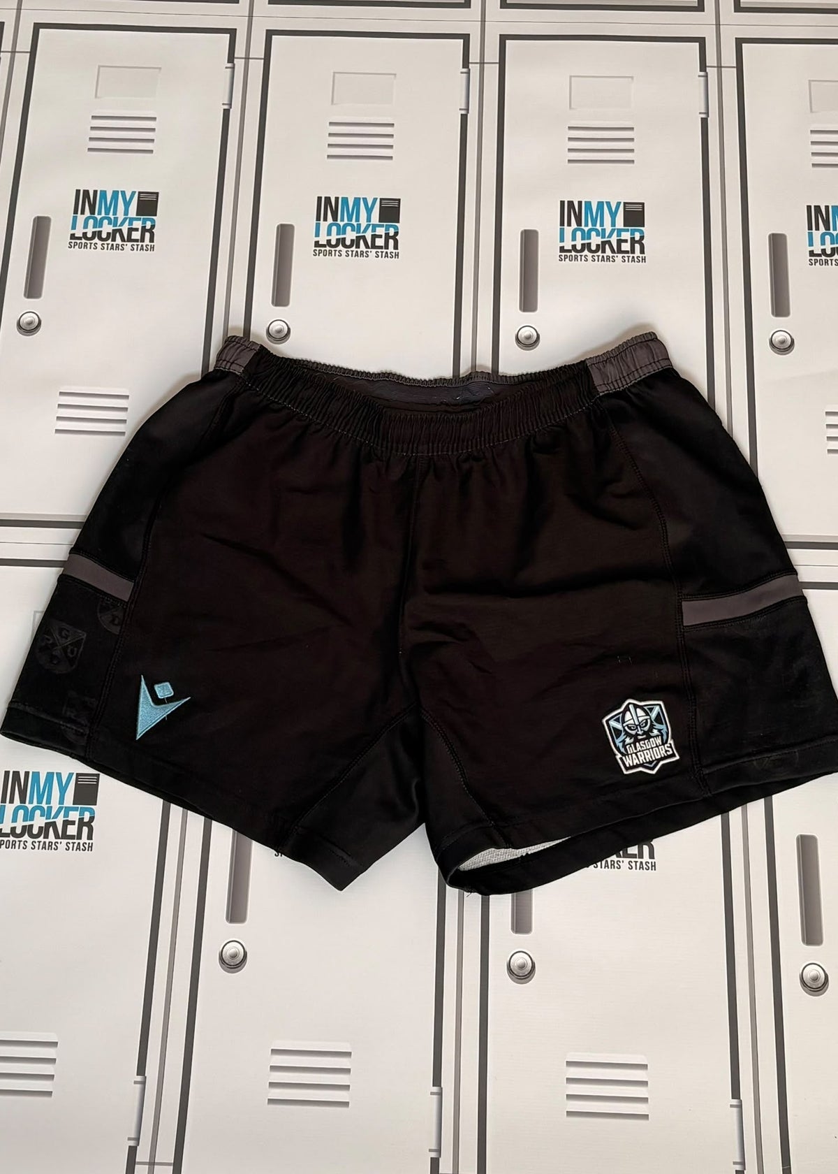 Tom Jordan - Macron Glasgow Warriors Training Shorts [Black]