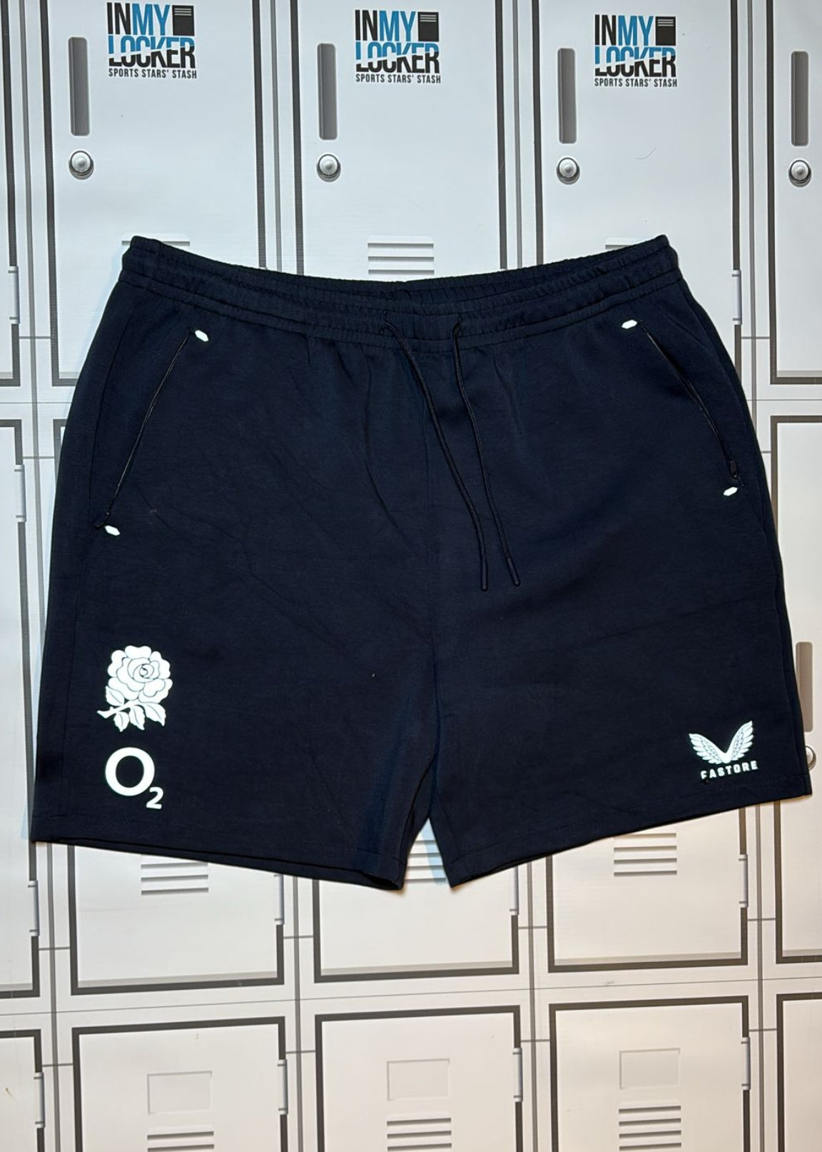 Tom Willis - England Rugby Castore Knit Shorts [Navy]