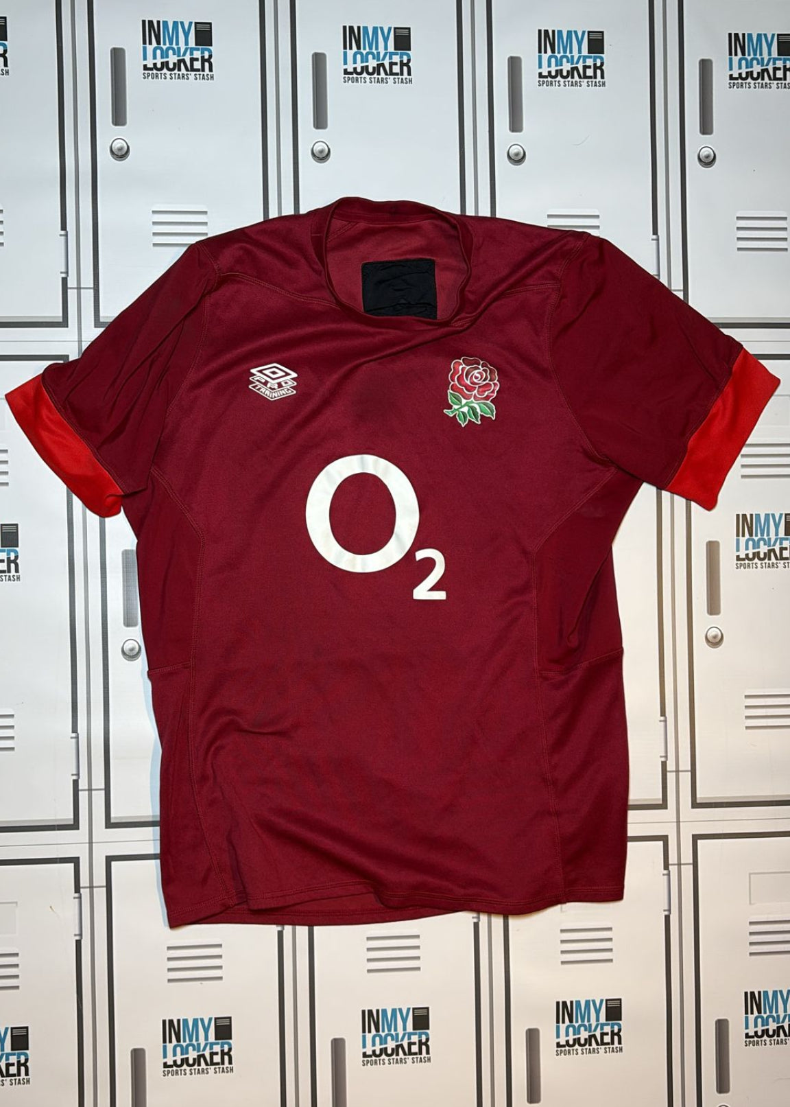 Tom Willis - England Rugby Umbro Training T-Shirt [Red]