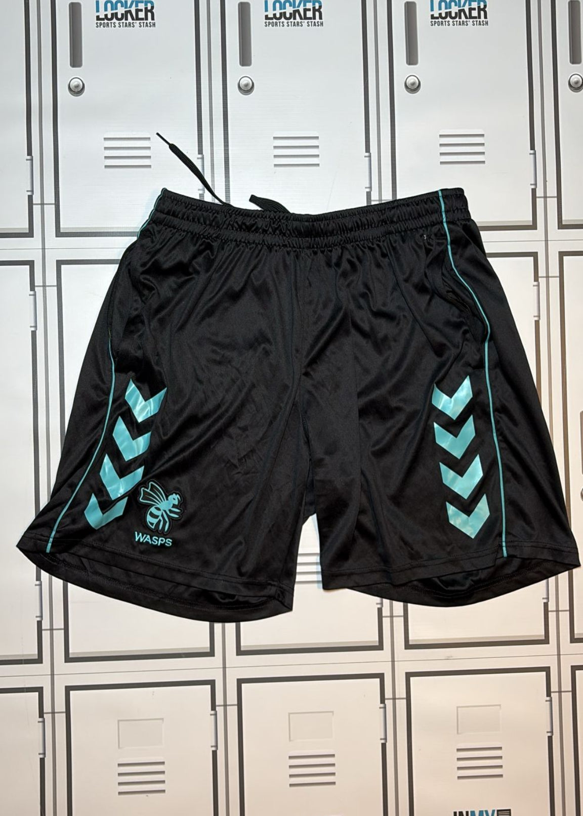 Tom Willis - Wasps Rugby Hummel Gym Shorts [Black]