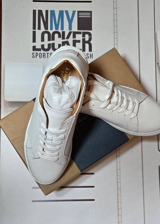 Charles Tyrwhitt England Leather Trainers [White]
