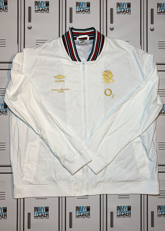 Trevor Davison - England Rugby 2024/25 Presentation Jacket Named Trevor Davison and Numbered 1433 [Gold Rose]