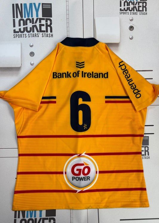 Ulster Rugby - Ulster EPCR Challenge Cup Match Shirt (No.6) [Yellow]