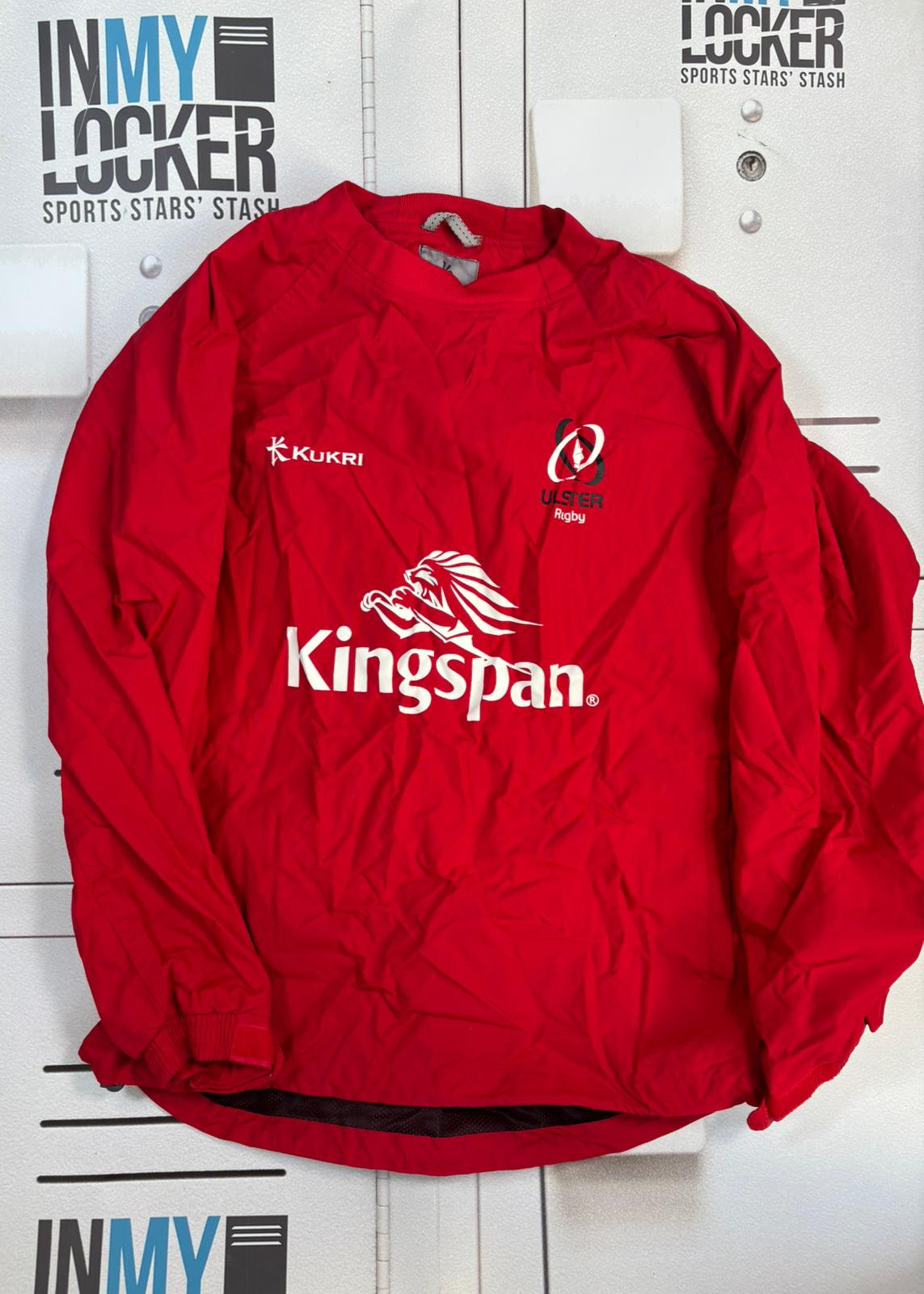 Ulster Rugby - Ulster Waterproof Sub Warmup Jacket [Red]