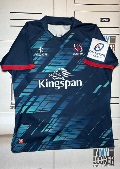 Ulster Rugby - Away Champions Cup Match Shirt [Blue and Red]