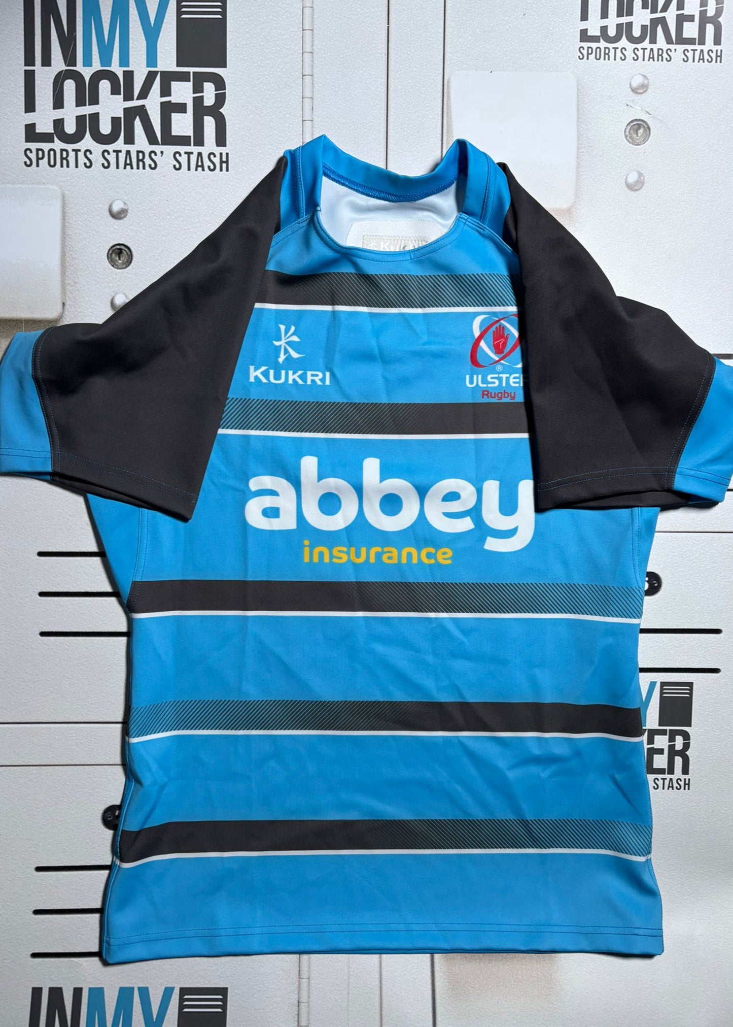Ulster Rugby - Match Shirt [Blue, Grey & White]