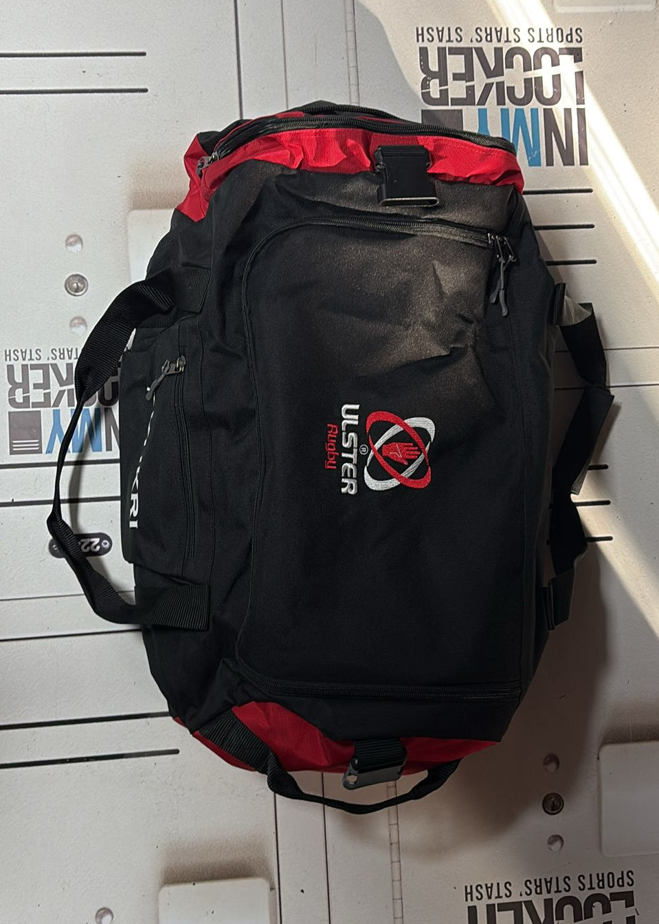 Ulster Rugby Kukri Gym Bag [Red & Black]