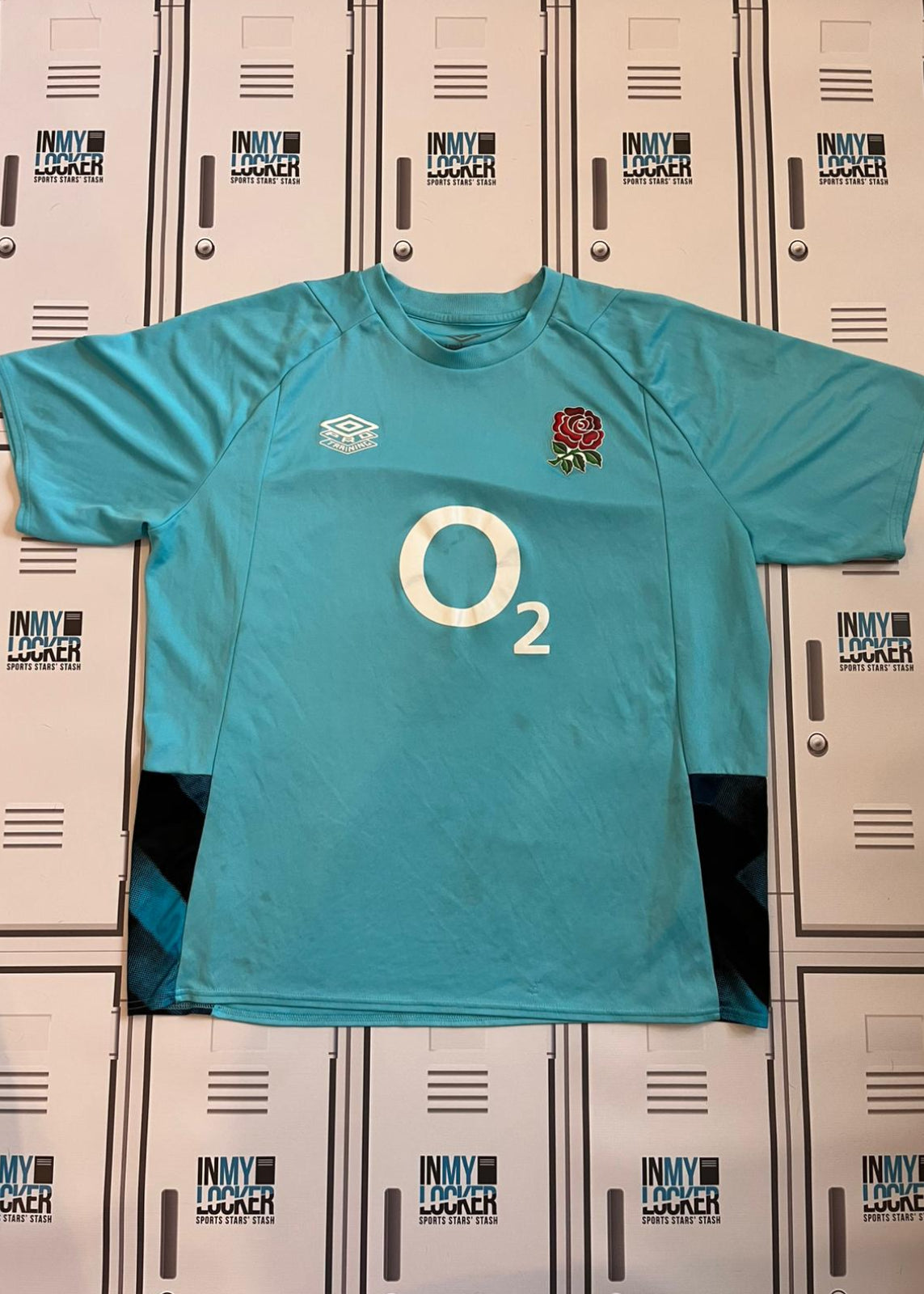 England Rugby Umbro Training T-Shirt [Blue]