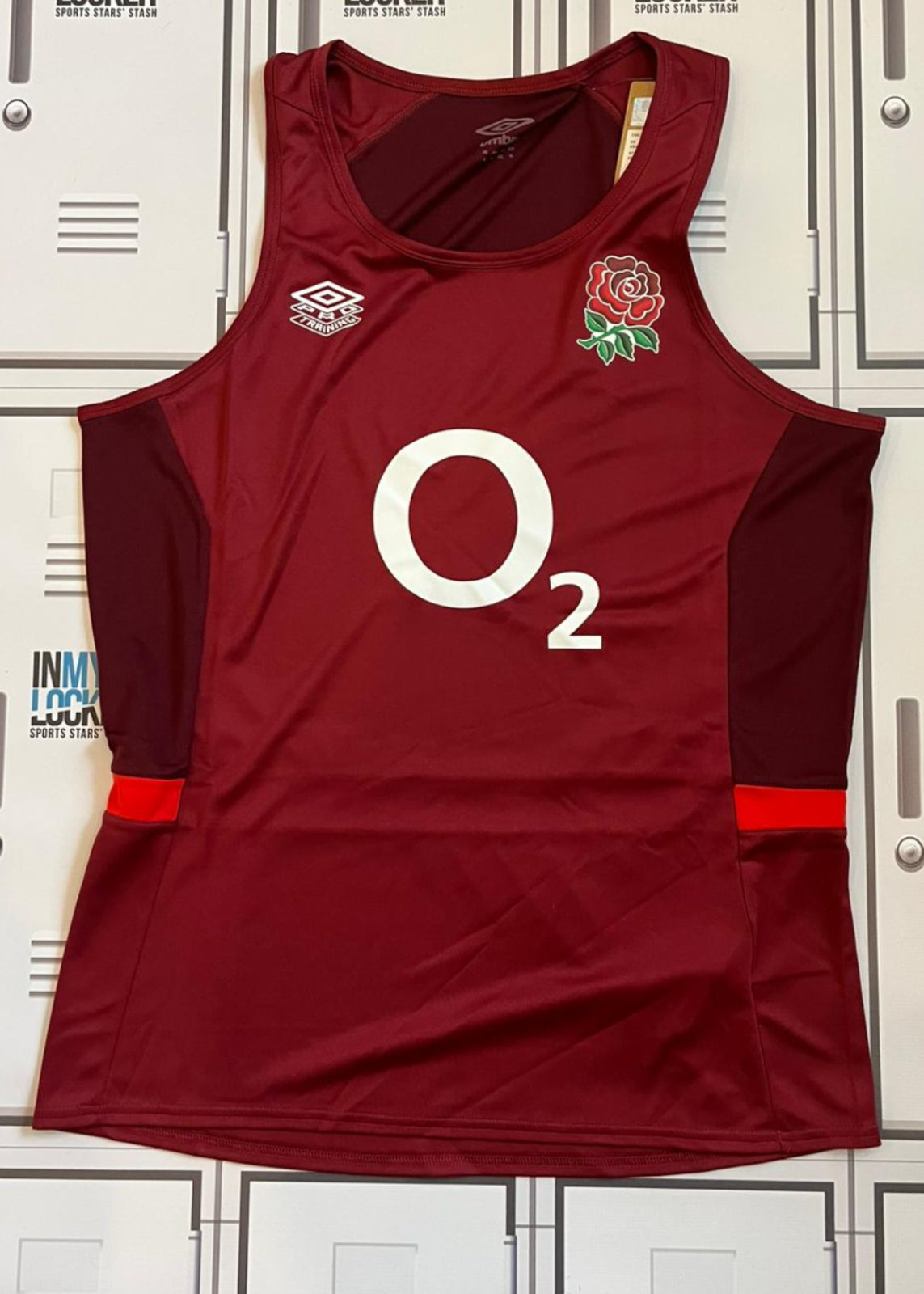 Umbro England Rugby Men's Gym Vest [Red]