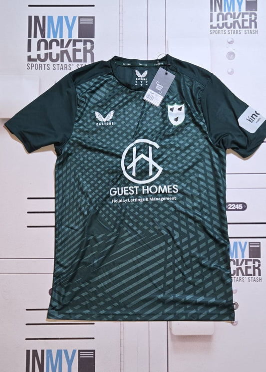 Worcestershire County Cricket Club Short Sleeve Training Shirt [Green]