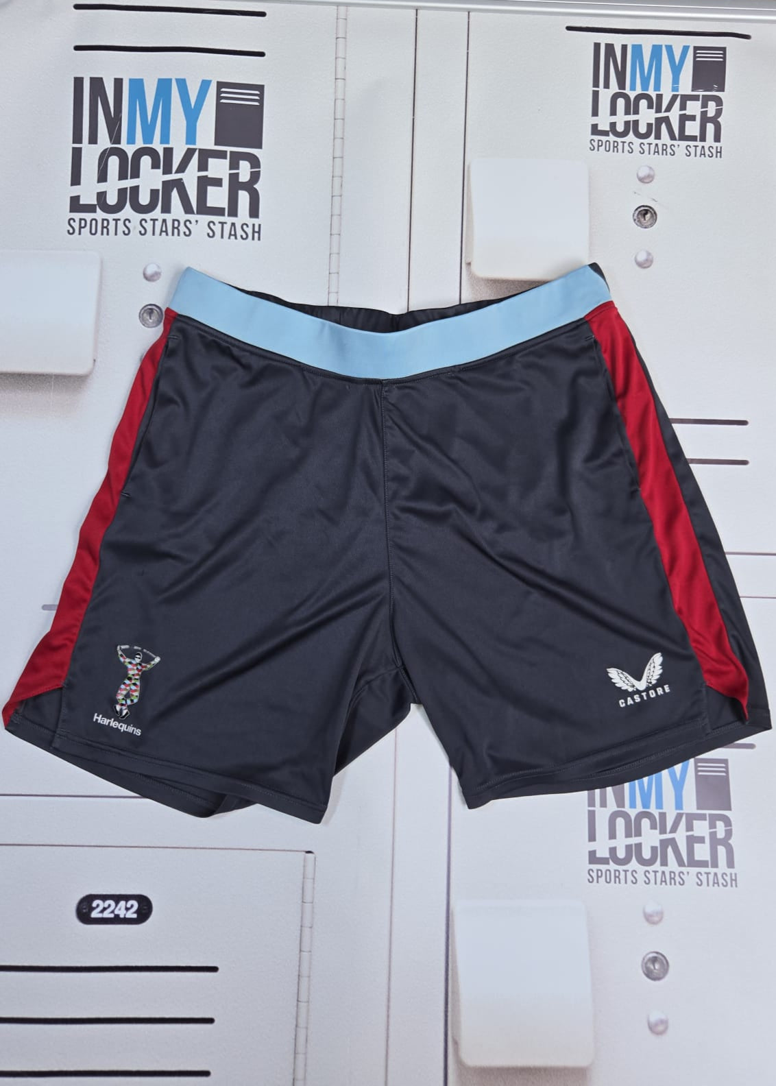 Will Hobson - Harlequins Castore Gym Shorts [Black]