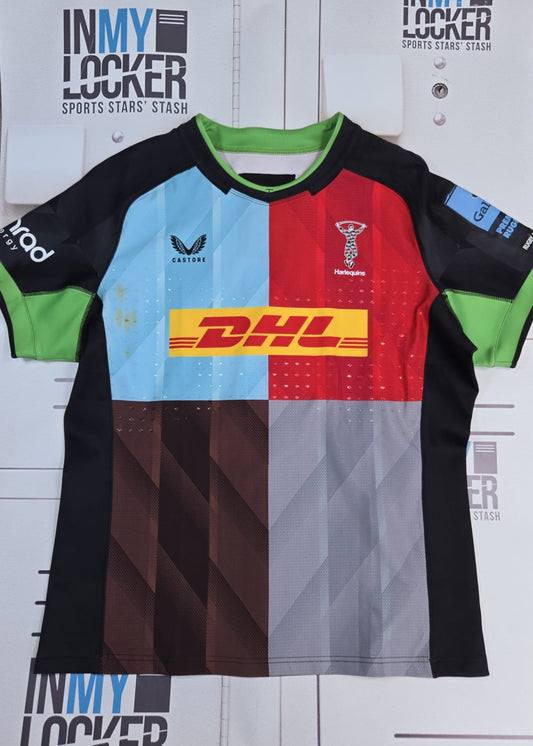 Will Hobson - Harlequins Castore Match Shirt [Black]