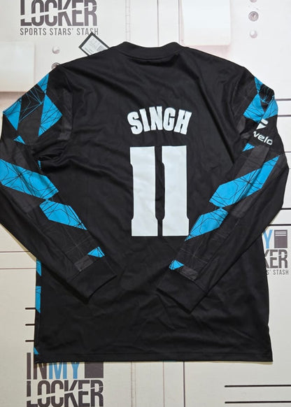 Worcester County Cricket Club Worcester Rapids Long Sleeve Sweatshirt [Black & Blue]