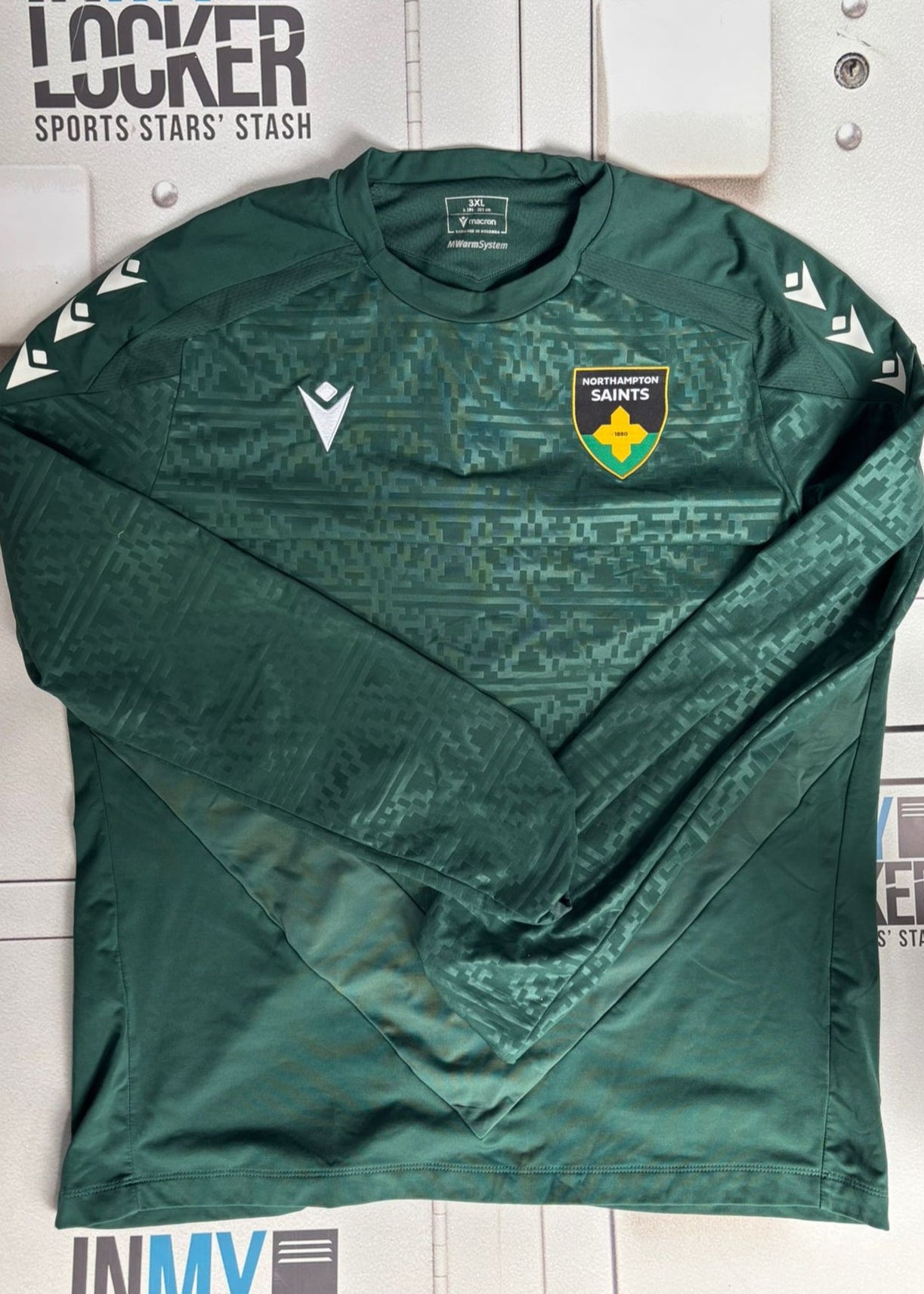 Will Spencer - Northampton Saints Long-Sleeve Training Top [Green]