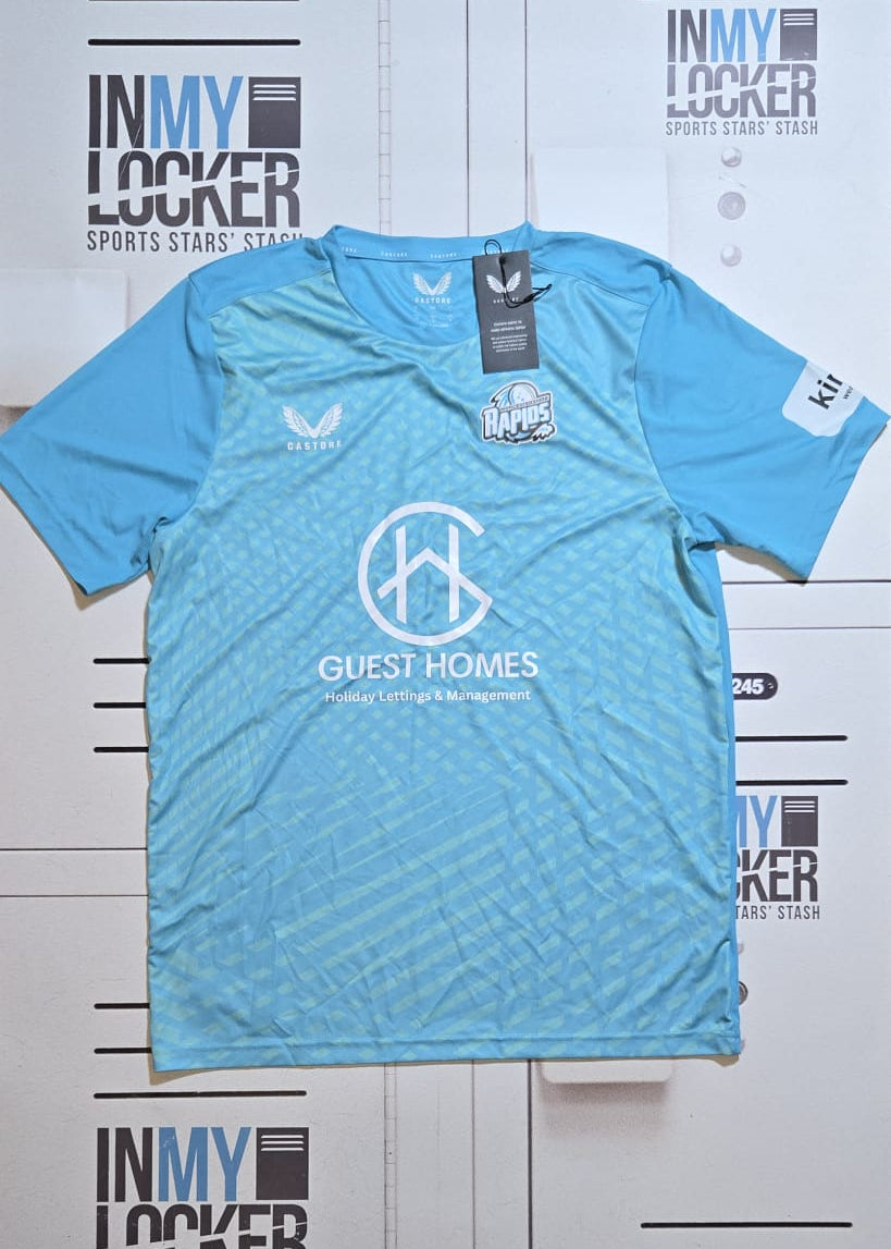 Worcestershire County Cricket Club Worcester Rapids Training T-shirt [Blue]