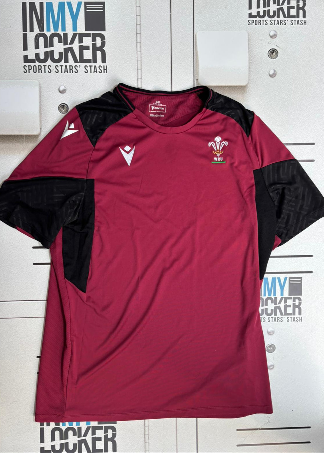 Wales Rugby - Squad Gym Shirt [Burgundy]