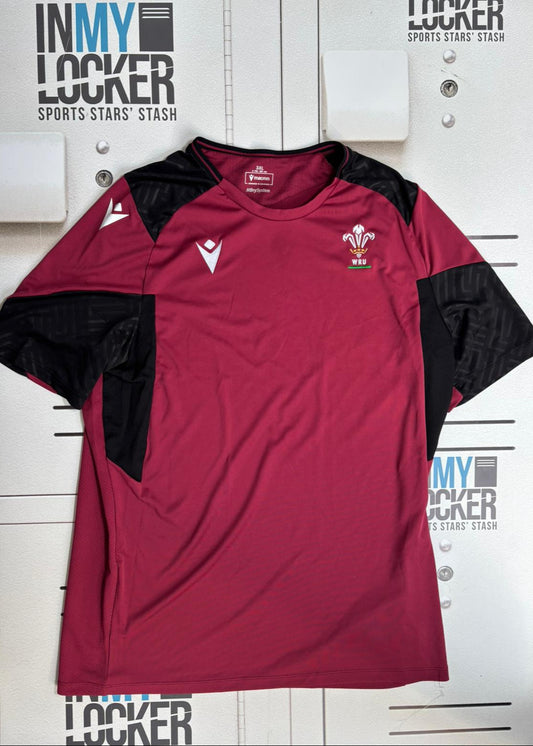 Wales Rugby - Squad Gym Shirt [Burgundy]