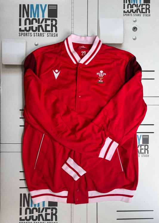 Wales Rugby Anthem / Presentation Jacket [Red & White]
