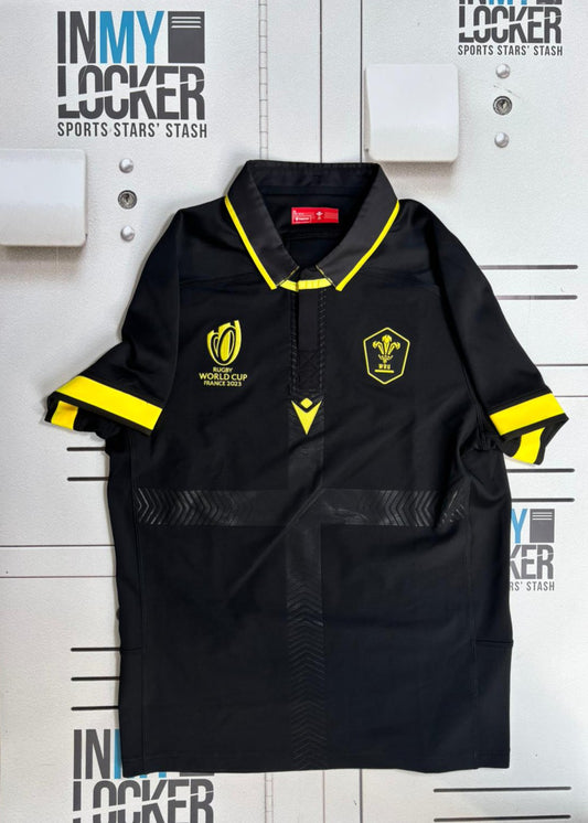 Wales Rugby - Supporters' RWC 2023 Polo Shirt [Black]