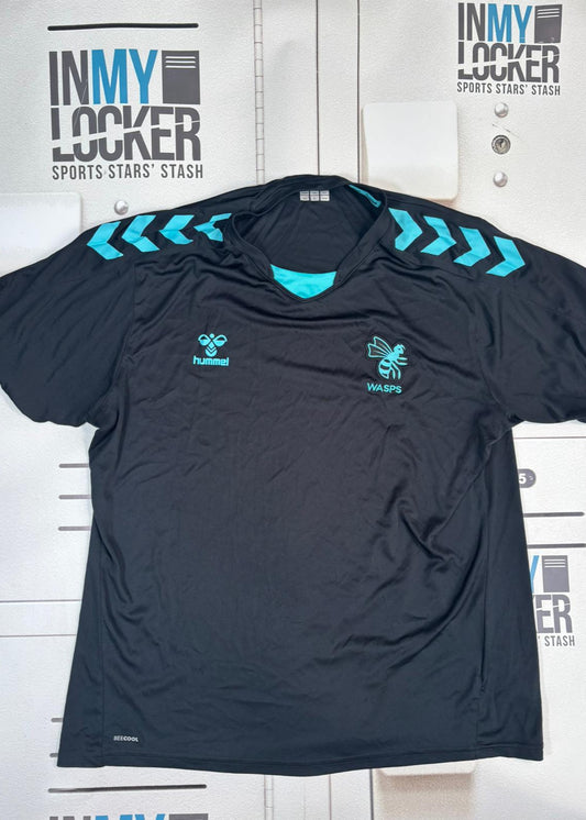 Elliott Stooke - Wasps Rugby Gym T-Shirt [Black]