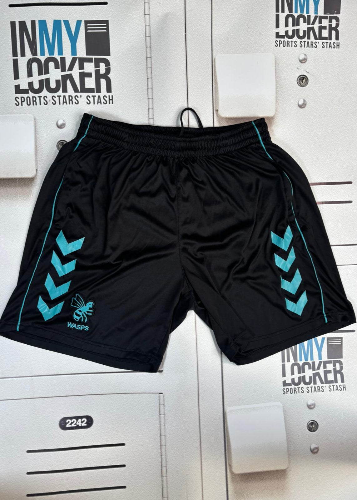 Elliott Stooke - Wasps Rugby Gym Shorts [Black]