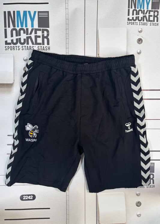 Elliott Stooke - Wasps Rugby Gym Shorts [Black]