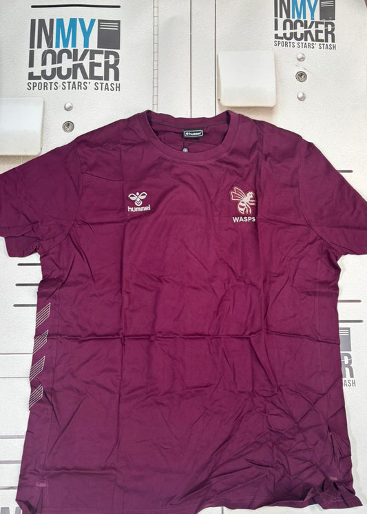 Elliott Stooke - Wasps Rugby Gym T-Shirt [Purple]