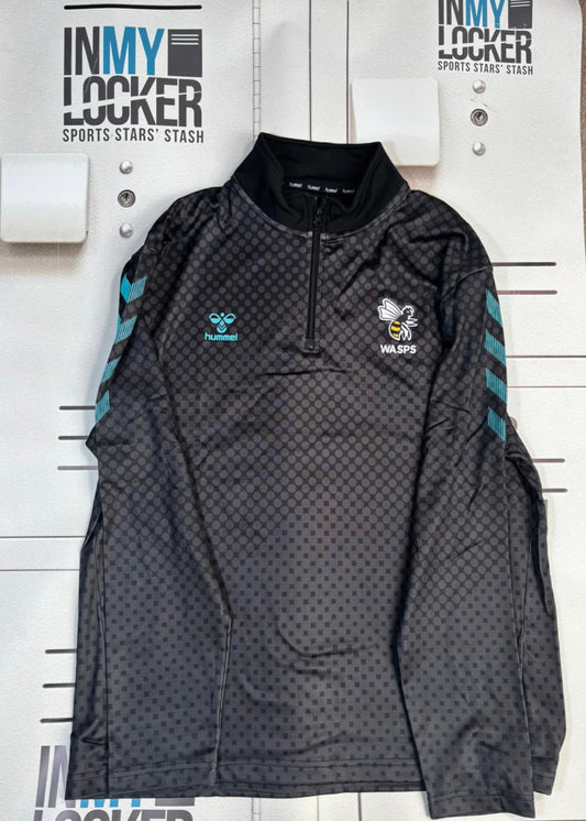 Elliott Stooke - Wasps Rugby 1/4 Zip Training Jacket [Grey]