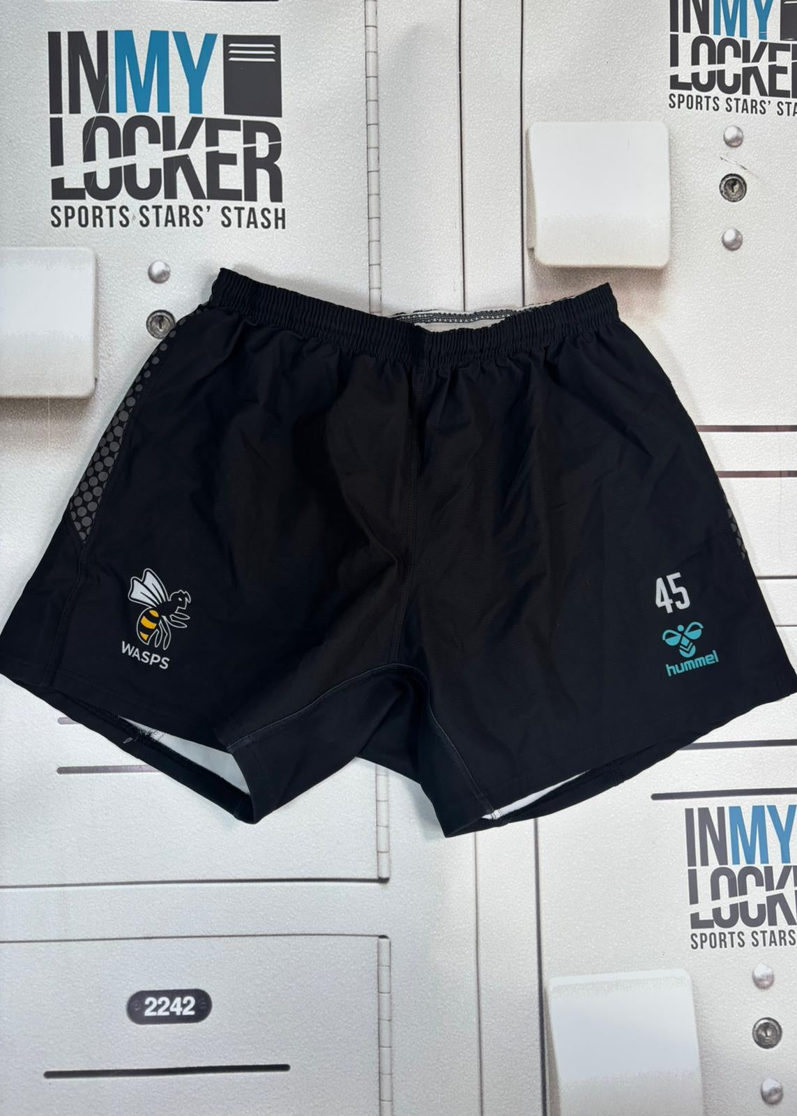 Elliott Stooke - Wasps Rugby Training Shorts [Black]