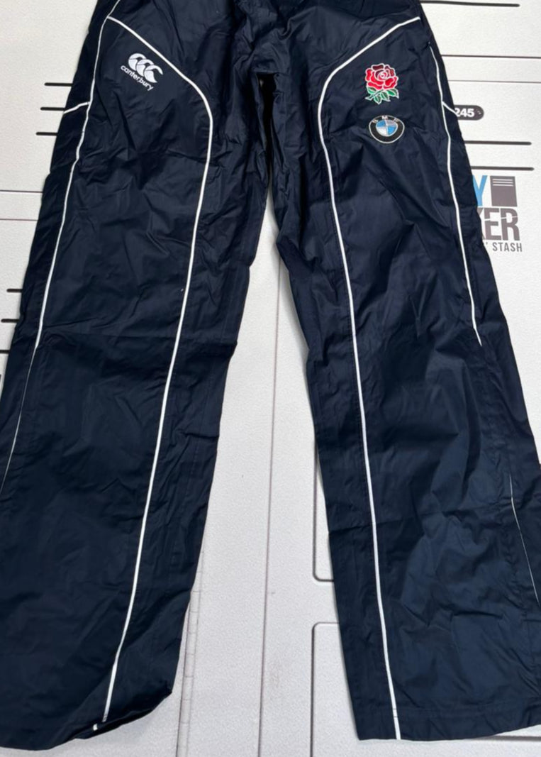 Marcus Watson - England Rugby Waterproof Training Joggers [Navy] – In ...