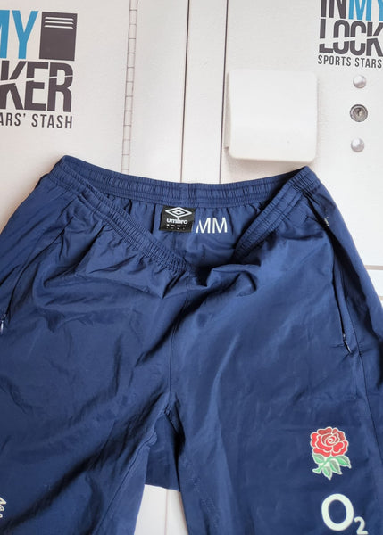 Max Malins - England Rugby Gym Shorts [Blue]