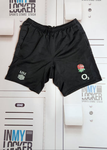 Max Malins - England Rugby Jog Shorts [Black]