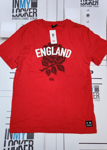 Canterbury England Leisure T-Shirt [Red]