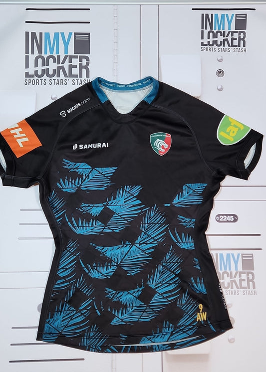 Anthony Watson - Leicester Tigers Training Shirt [Black & Blue]