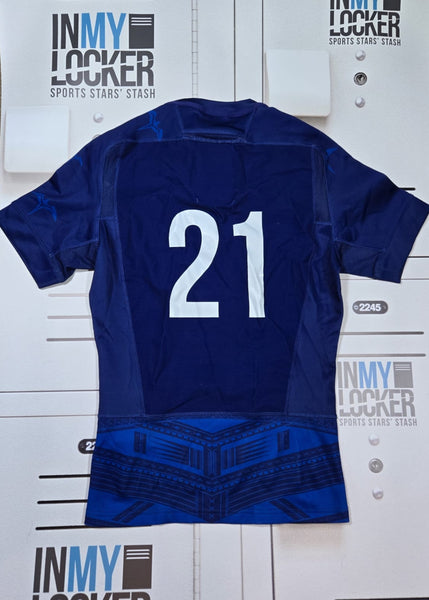 Manu Samoa RWC 2023 Match Shirt v England [Blue]