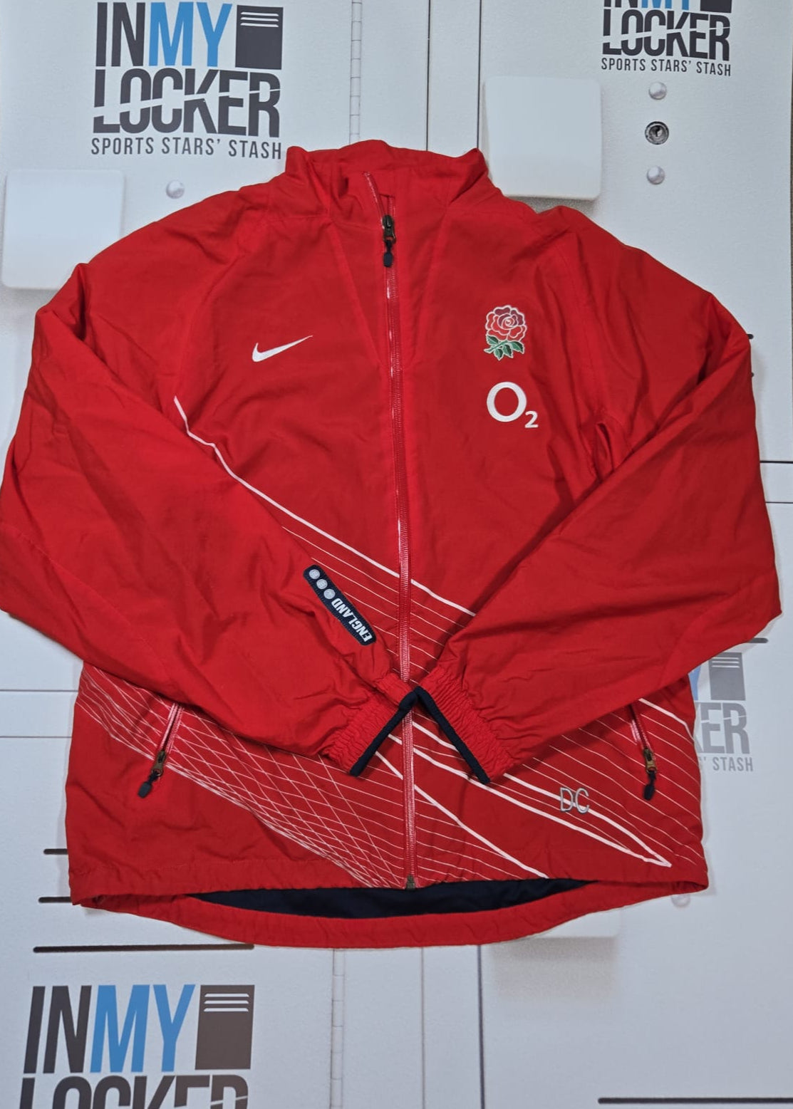 Danny Care - England Rugby Travel Jacket [Red]