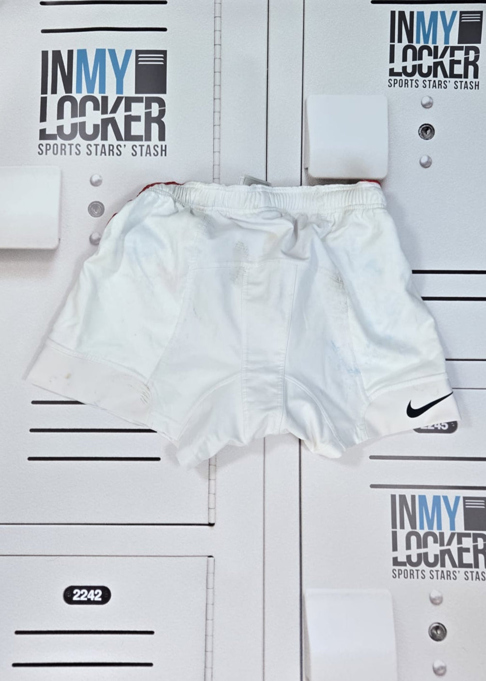 England Rugby Home Pro Shorts [White]