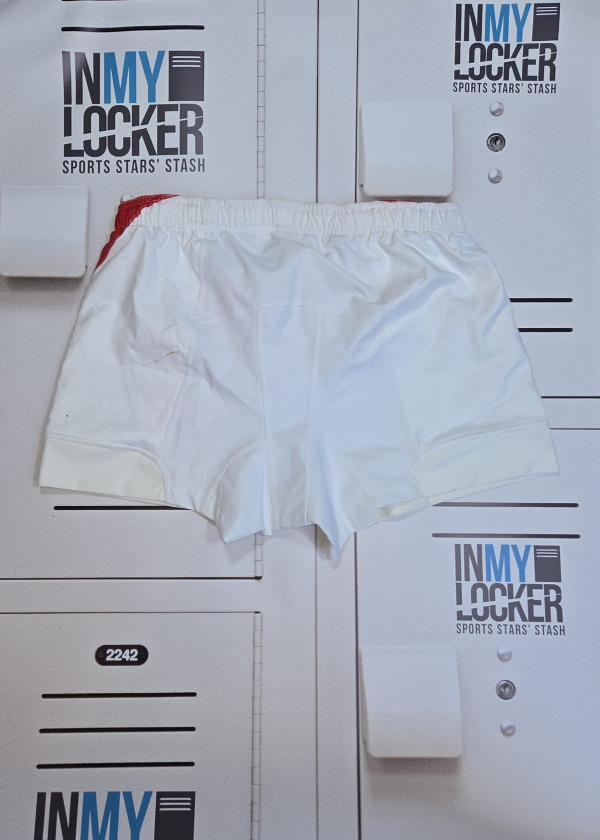 England Rugby - Pro Shorts [White and Red]